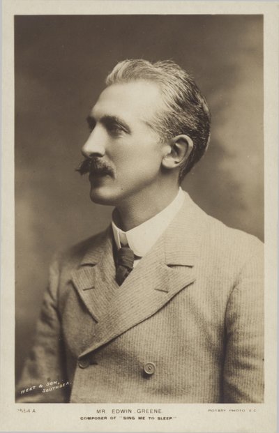 Mr. Edwin Greene door English Photographer