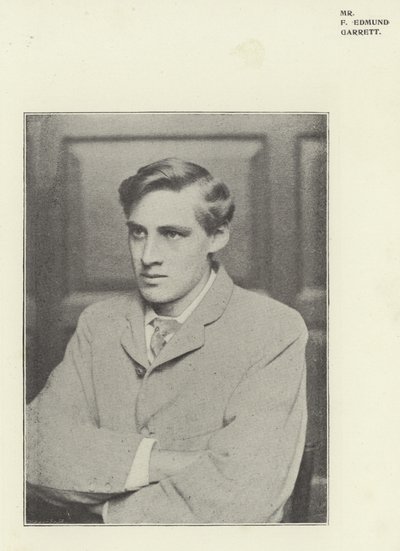 Mr F Edmund Garrett door English Photographer