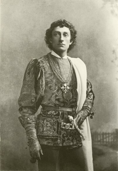 Mr Forbes Roberston als Romeo (gravure) door English Photographer
