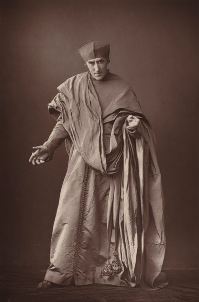 De Heer Henry Irving door English Photographer