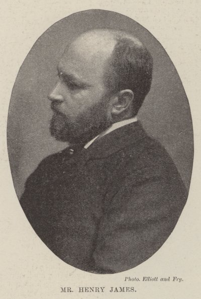 Mr. Henry James door English Photographer