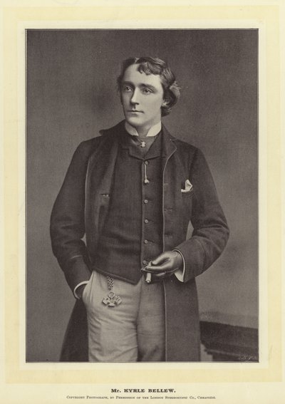 Mr Kyrle Bellew door English Photographer
