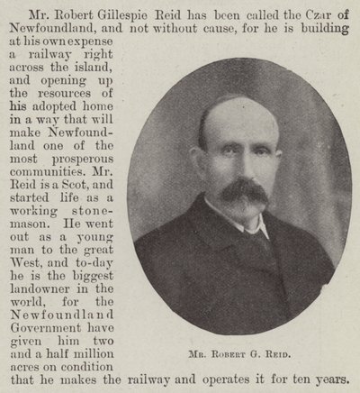 Mr Robert G Reid door English Photographer