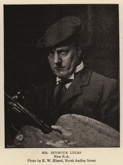 De Heer Seymour Lucas door English Photographer