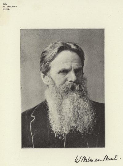 Mr W Holman Hunt door English Photographer