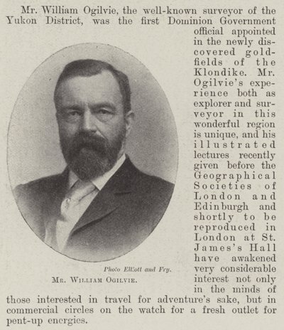De heer William Ogilvie door English Photographer