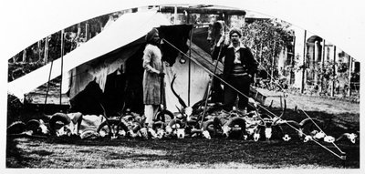 Mijn Indiase jachttrofeeën, ca. 1870s door English Photographer