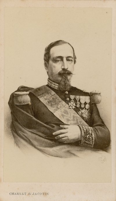Napoleon III door English Photographer