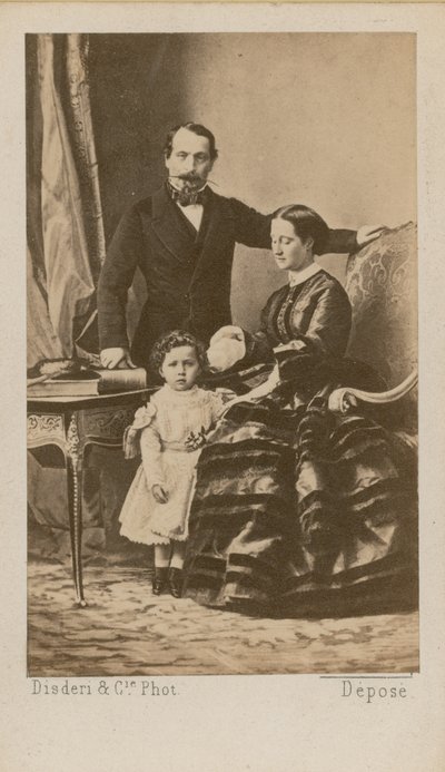 Napoleon III door English Photographer