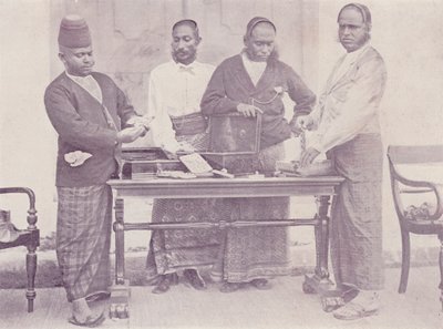 Inheemse Venters, Galle, Ceylon door English Photographer
