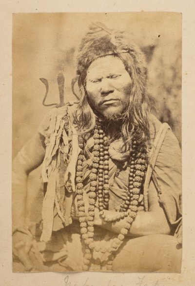 Nepalese fakir, uit 