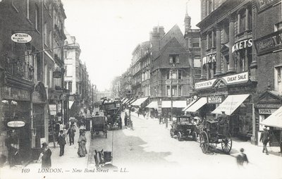 New Bond Street in het West End door English Photographer
