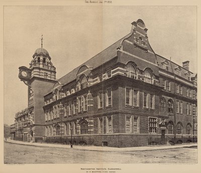 Northampton Institute, Clerkenwell, Londen door English Photographer