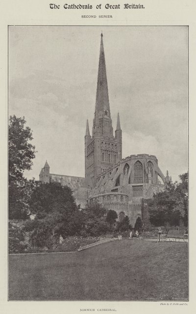 Kathedraal van Norwich door English Photographer