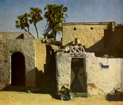 Nubisch huis op Elephantine-eiland door English Photographer