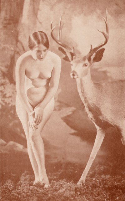 Naturistische kunst: Bosidylle door English Photographer