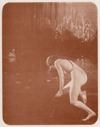 Nudistische kunst: Waterlelies door English Photographer