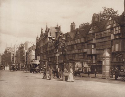 Oude huizen, Holborn, Londen door English Photographer