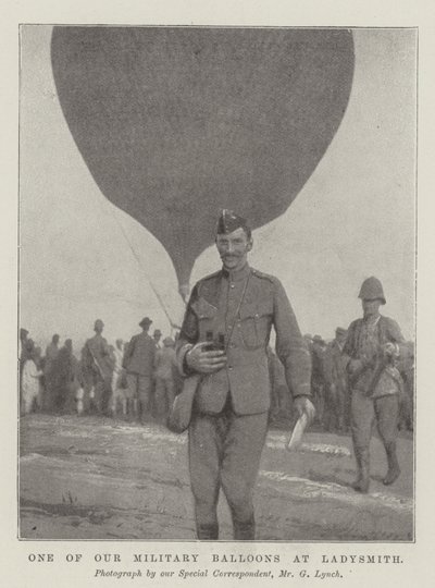 Een van onze militaire ballonnen in Ladysmith door English Photographer