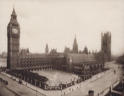 Paleis van Westminster, Londen door English Photographer