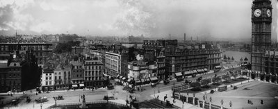 Panorama vanaf St Margarets, Westminster, Londen door English Photographer