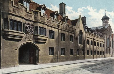 Pembroke College, Oude Gebouwen door English Photographer