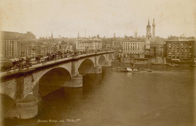 Foto van London Bridge, ca. 1900 door English Photographer
