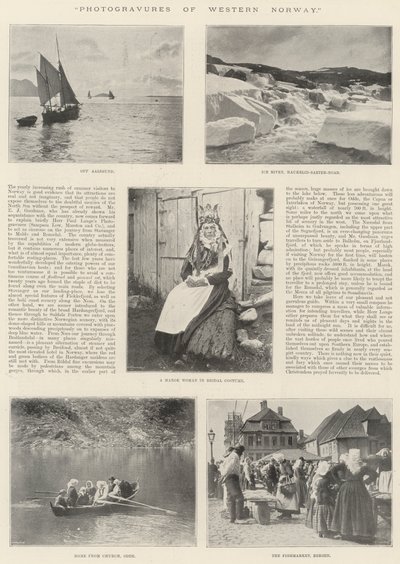 Fotogravures van West-Noorwegen door English Photographer