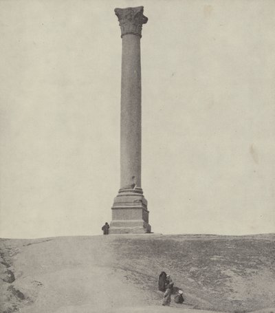 Pompeiuszuil, opgericht ter ere van Diocletianus door English Photographer