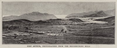 Port Arthur, gefotografeerd vanaf de naburige heuvels door English Photographer