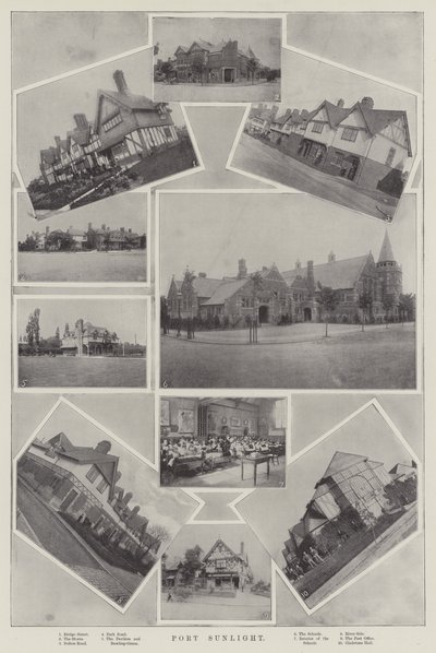 Port Sunlight door English Photographer