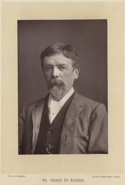 Portret van George du Maurier door English Photographer