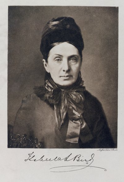 Portret van Isabella Bird Bishop door English Photographer