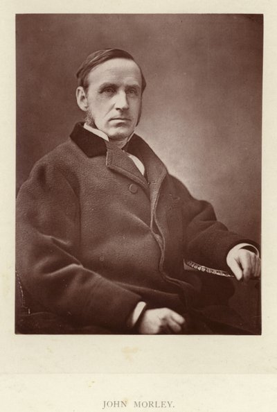 Portret van John Morley door English Photographer