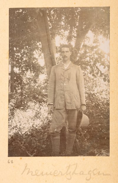 Portret van Richard Meinertzhagen door Bailey, in Indiase foto