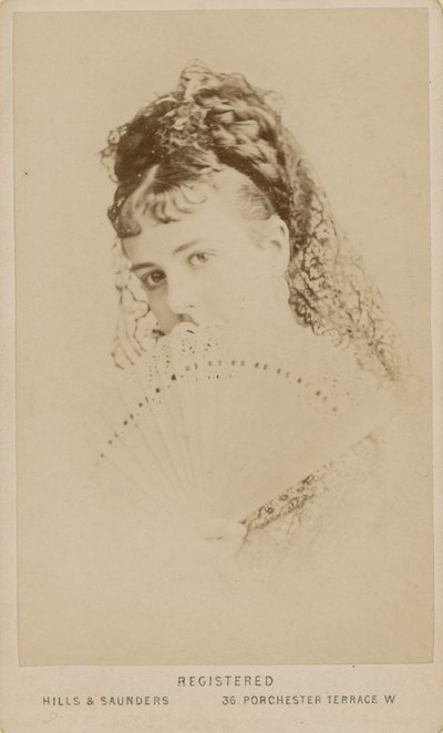 Portret van prostituee Mabel Gray door English Photographer
