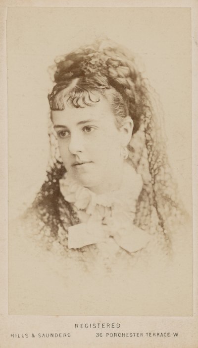 Portret van prostituee Mabel Gray door English Photographer