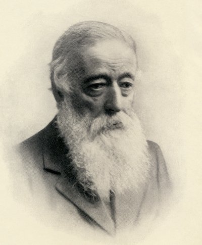 Portret van de auteur, illustratie uit 