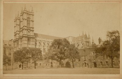 Ansichtkaart van Westminster Abbey door English Photographer
