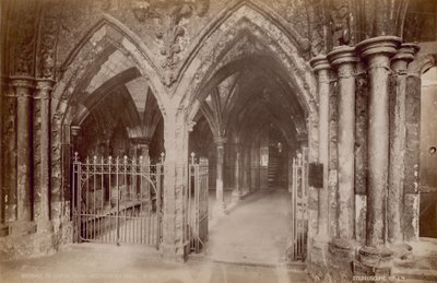 Ansichtkaart van Westminster Abbey door English Photographer