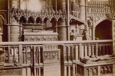 Ansichtkaart van Westminster Abbey door English Photographer
