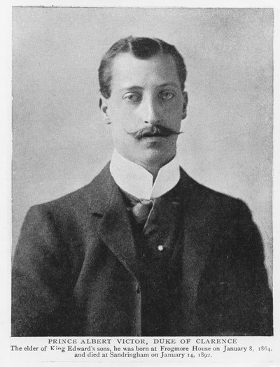 Prins Albert Victor, Hertog van Clarence en Avondale (1864-92) door English Photographer
