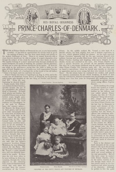 Prins Charles van Denemarken door English Photographer