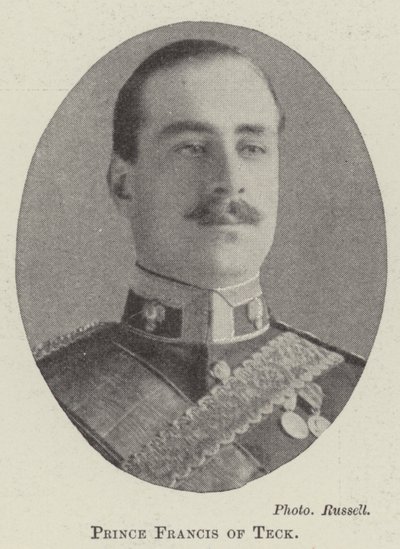 Prins Francis van Teck door English Photographer