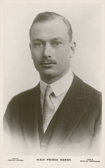 Prins Henry, Hertog van Gloucester door English Photographer