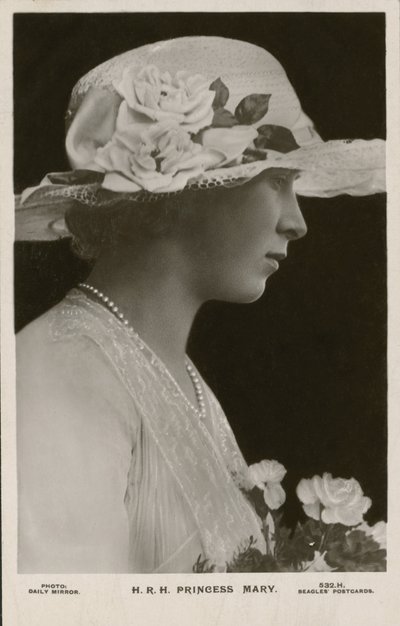 Prinses Mary door English Photographer