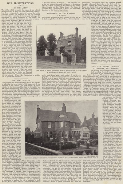 Professor Huxleys Huizen door English Photographer
