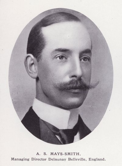 Prominente mannen van Londen: A S Mays-Smith door English Photographer
