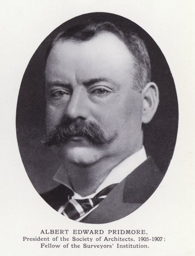 Prominente Mannen van Londen: Albert Edward Pridmore door English Photographer
