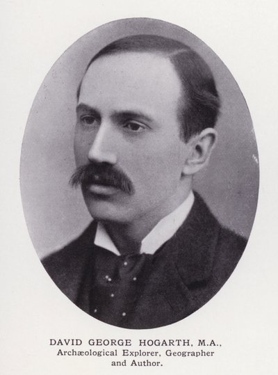 Prominente Mannen van Londen: David George Hogarth (zwart-wit foto) door English Photographer